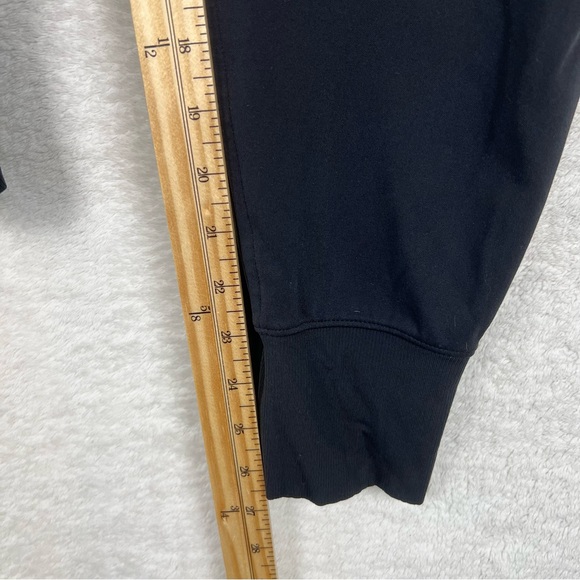Athleta Venice High Rise Jogger Black Sz L Casual Travel Comfy Pullon - Picture 15 of 15